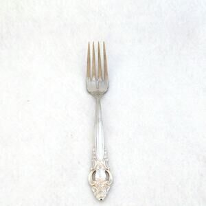 (1) International 1981 EMPRESS Silver Plate Dinner Forks Flatware Replacement
